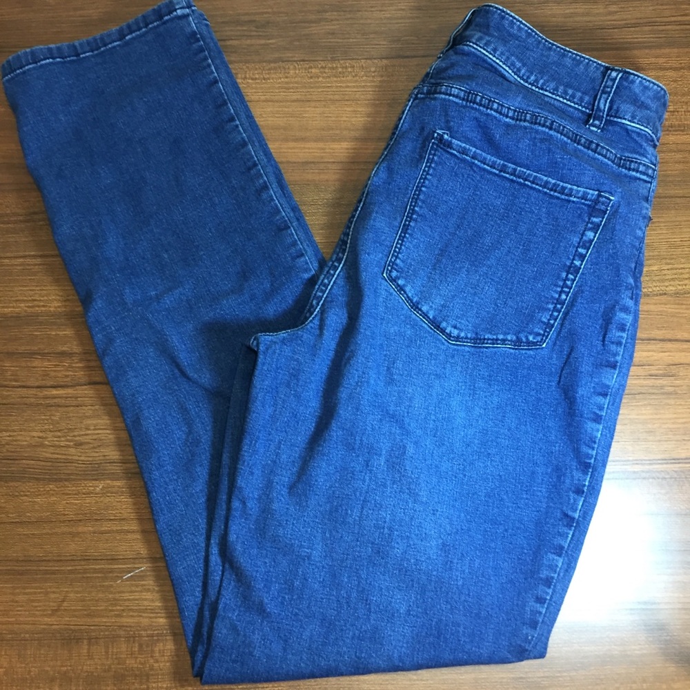 🔴J.Jill women’s Tried & True slim leg jeans sz 8